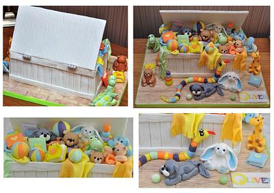 Toy box cake - Cake by Icing to Slicing