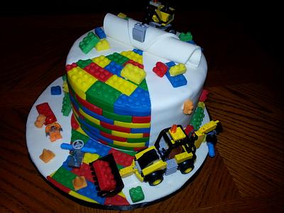 Lego Birthday Cake - Cake by Tammi
