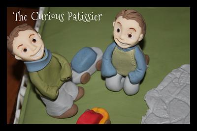 Twins  - Cake by The Curious Patissier