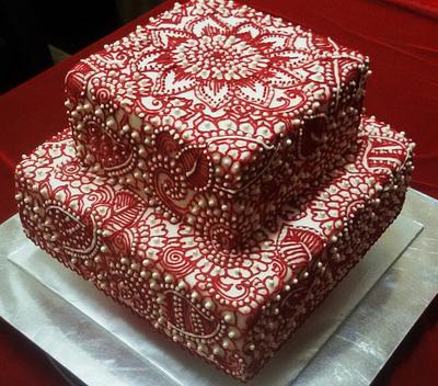 Bridal Red - Cake by Sato Seran