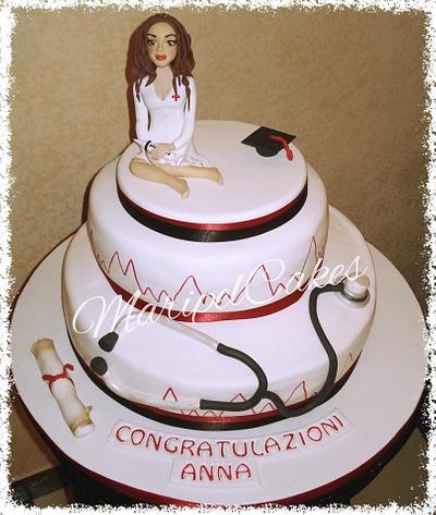 Cake nurse - Cake by MaripelCakes