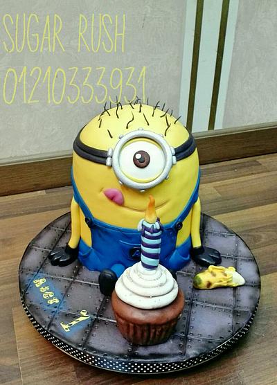 Minions cake - Cake by Sara Mohamed