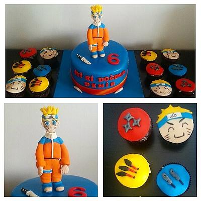 Naruto Cake&Cupcakes - Cake by PastaLaVistaCakes