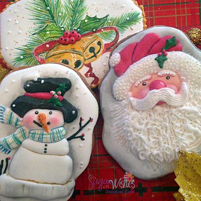 Some Christmas Cookies - Cake by Tina Tsourtsoulas