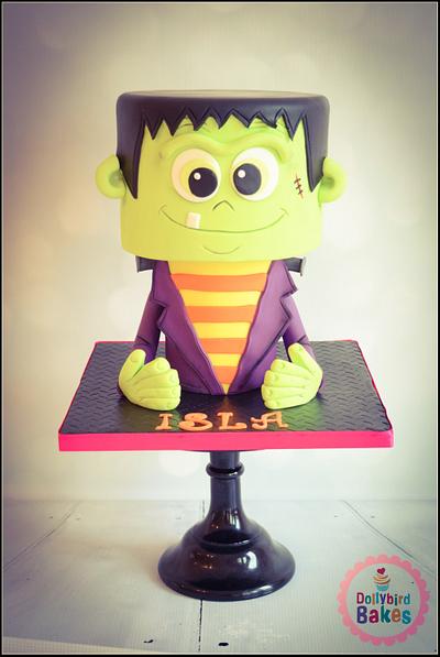 Cute Frankenstein Cake - Cake by Dollybird Bakes