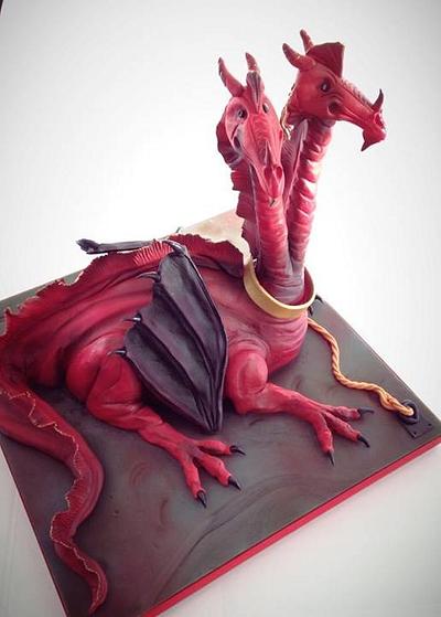 Red Dragon. - Cake by CAKEMODA