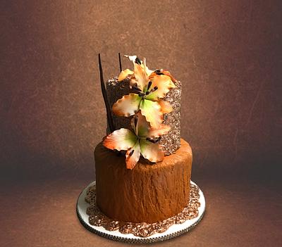 Burnt Orange - Cake by MsTreatz