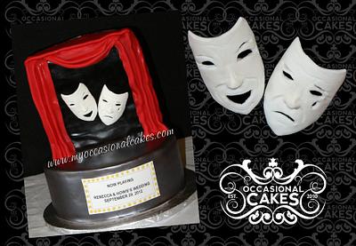 Drama Themed Groom's Cake - Cake by Occasional Cakes