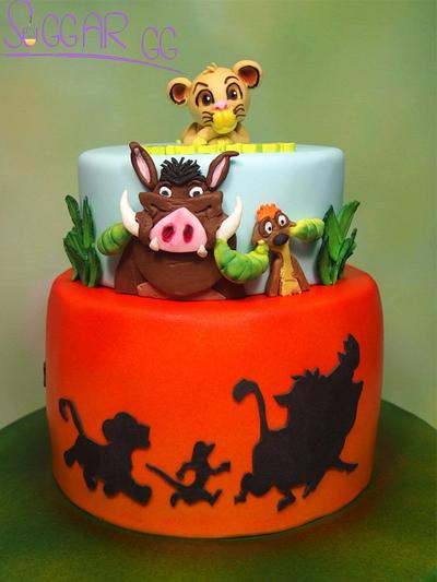 Lion King Cake - Cake by suGGar GG