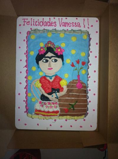 Frida Kahlo  - Cake by Pastelesymás Isa