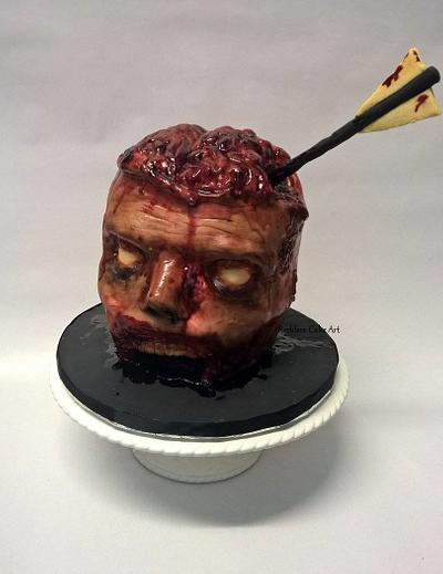 Zombie Nation - Cake by Reckless Cake Art