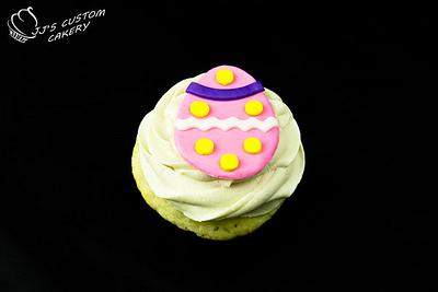 Easter Egg Cupcakes - Cake by Jenn