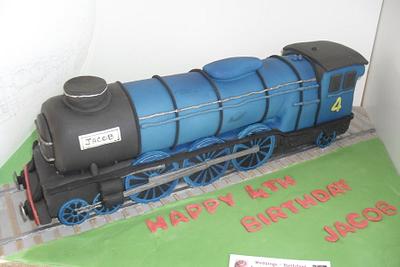 Train cake - Cake by David Mason