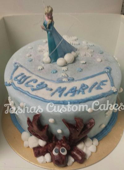 Frozen Cake - Cake by Tasha's Custom Cakes