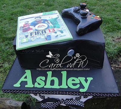 Ashley's Birthday - Cake by Carol