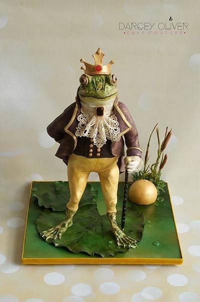 The Frog Prince - Cake by Sugar Street Studios by Zoe Burmester