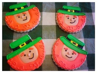 little St Patty day leprechauns - Cake by  Pink Ann's Cakes