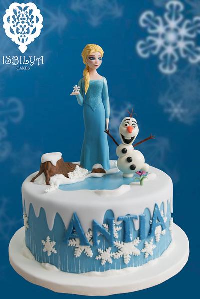 Frozen Cake - Cake by Isbilya Cakes