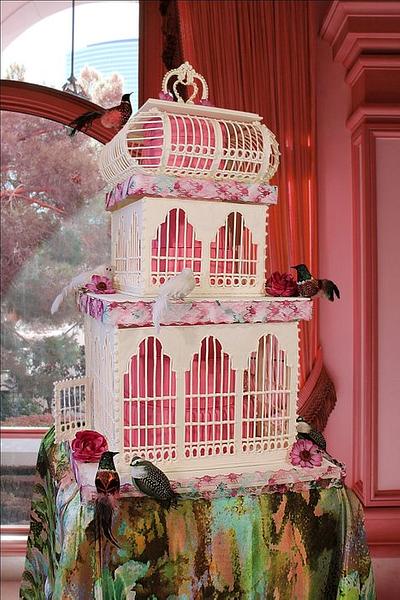 Birdcage Cake - Cake by The Beverley Way Collection, Beverley Way Designs USA