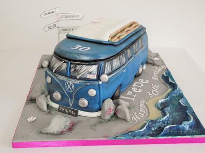 VW Campervan - Cake by Karina Leonard