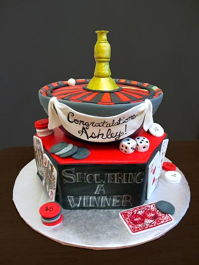 Roulette Cake  - Cake by Jamie Cupcakes