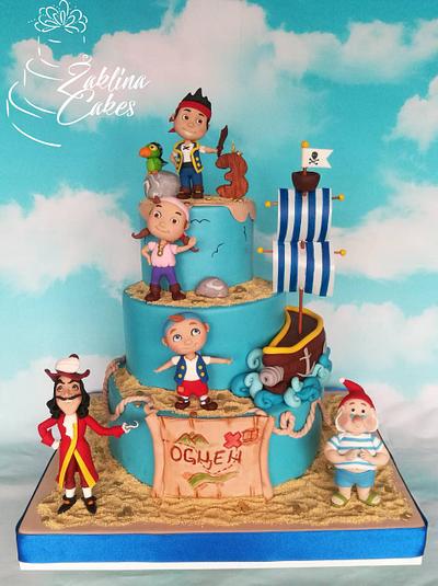 Jack and the neverland pirates cake - Cake by Zaklina