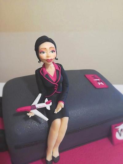 Stewardess - Cake by KamiSpasova