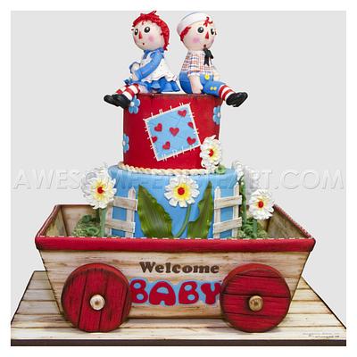 Raggedy Ann Cake - Cake by Andres Enciso