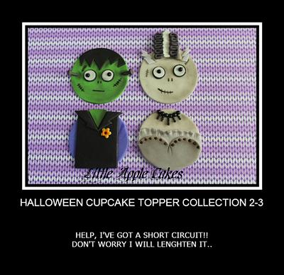 Halloween Cupcake Topper Collection 2-3 - Cake by Little Apple Cakes