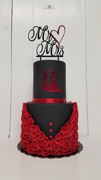 Wedding cake - Cake by CakeArtMartinka
