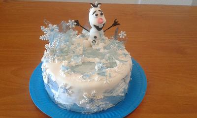CAKE OLAF - Cake by Camelia