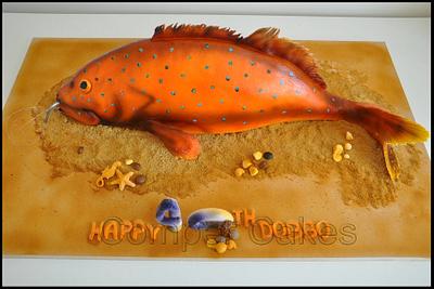 Fish Cake - Cake by Comper Cakes