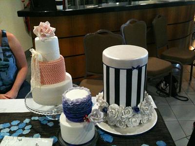 Wedding Expo Cakes - Cake by Emma