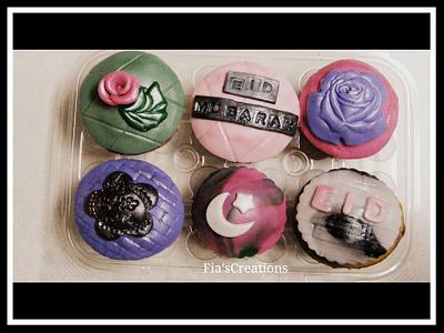 Eid al-Adha Rainbow Kupcakes - Cake by FiasCreations