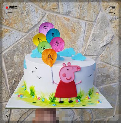Peppa pig cake - Cake by Tirki