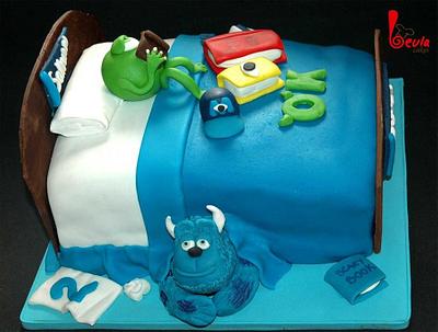 cake monster inc university - Cake by Beula Cakes