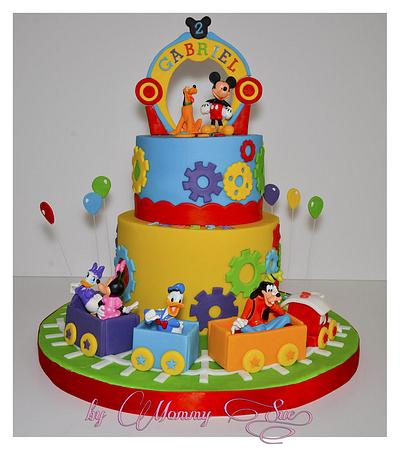 Mickey Mouse Clubhouse Cake - Cake by Mommy Sue