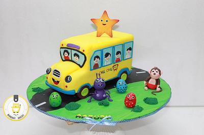 Chu Chu Bus - Cake by Midnight Kakery