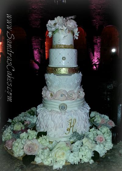 Yahaira's Wedding Cake - Cake by Sandrascakes