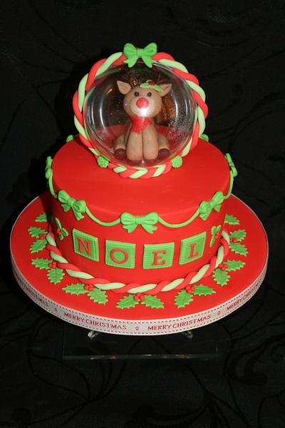 Rudolph 2 because I loved him! - Cake by Judy