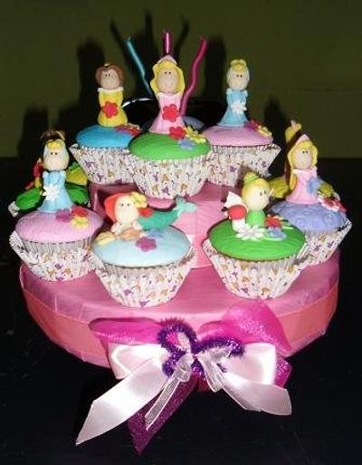 Disney Princess cupcakes - Cake by Astried