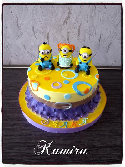 Minions cake - Cake by Kamira