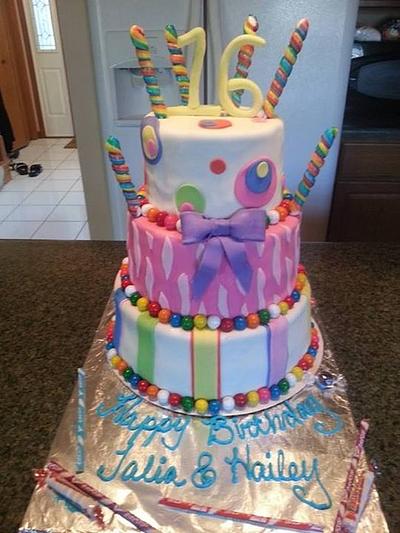 Candy Cake - Cake by Patty's Cake Designs