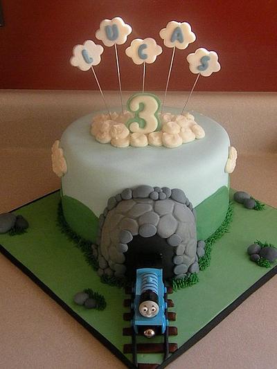 Thomas the Train - Cake by Dani Johnson