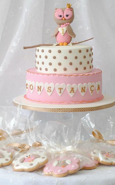 1st birthday cake - Cake by Ditoefeito (Gina Poeira)