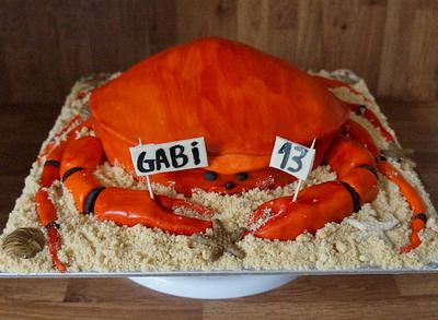Crab cake - Cake by Cake Wonderland