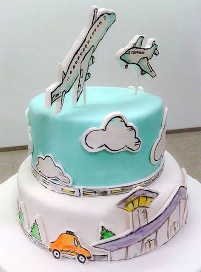 Airport Cake - Cake by Tammy Youngerwood