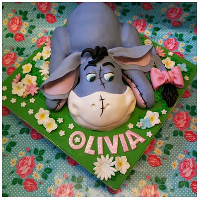 Eeyore - Cake by clairessweets