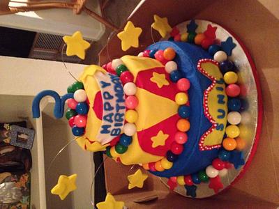 Circus Theme Cake - Cake by Aida Martinez