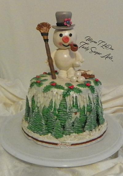 Frosty The Snowman - Cake by LatinPanther